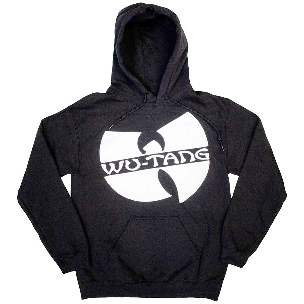 WuTang Clan - Slanted Logo Mono Hoodie - Black